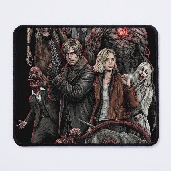Item preview, RE9 Grace and Leon with The Girl Blister Heads Titan Spinner Grunge Art designed and sold by Senpaiwaves.