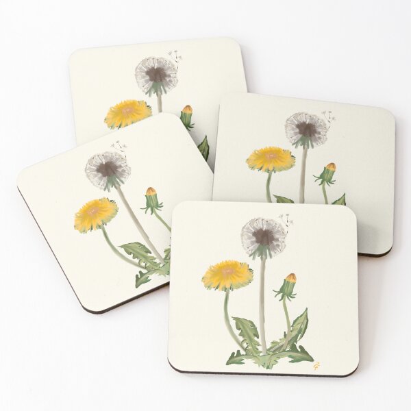 Item preview, Dandelion Flower Phases designed and sold by Ember-and-Ivy.