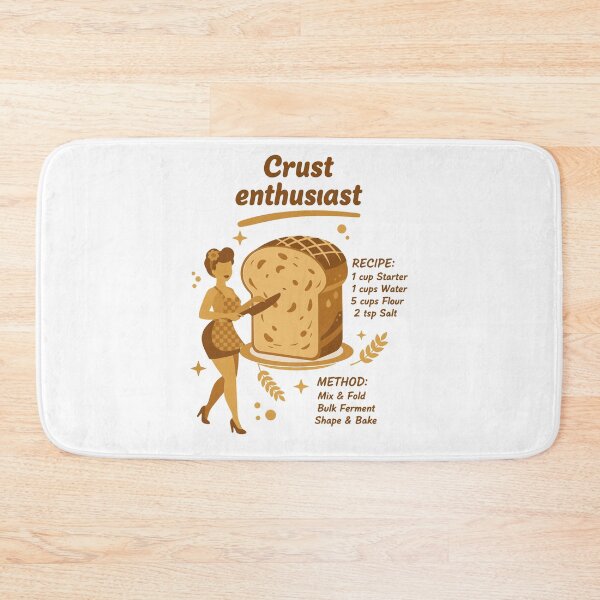 Item preview, Sourdough Crust Enthusiast Bread Baking Baker designed and sold by LuminOrb.