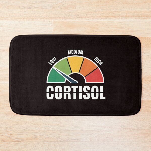 Item preview, Low Cortisol Levels – Funny Burnout Stress Meme Design designed and sold by Redgiant87x.