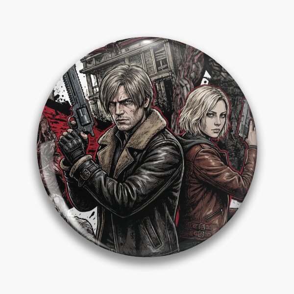 Item preview, Grace Ashcroft Leon S Kennedy Resident Evil Requiem Zombie Horde Grunge designed and sold by Senpaiwaves.
