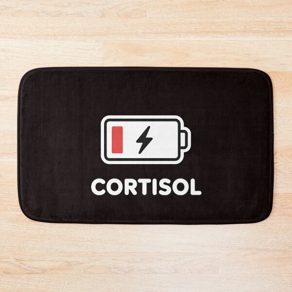 Item preview, Low Cortisol Levels – Mental Health Humor Stress Meme Statement designed and sold by Redgiant87x.