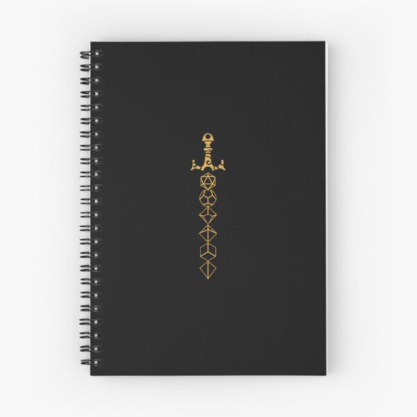Item preview, Dice Set Sword Tabletop Rpg Gaming designed and sold by ROBtees.