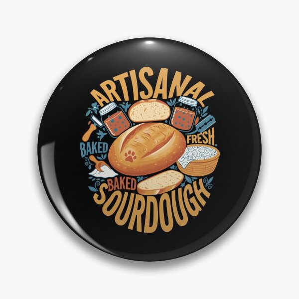 Item preview, Artisanal Fresh Baked Sourdough Bread Baking Era designed and sold by LuminOrb.