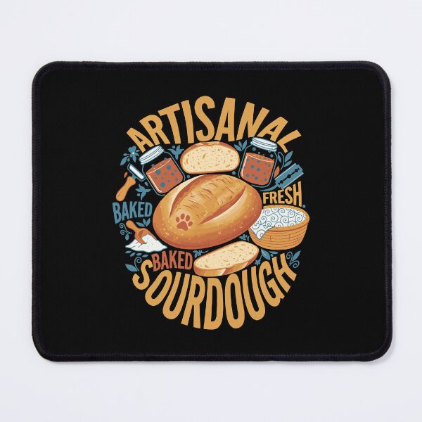 Item preview, Artisanal Fresh Baked Sourdough Bread Baking Era designed and sold by LuminOrb.