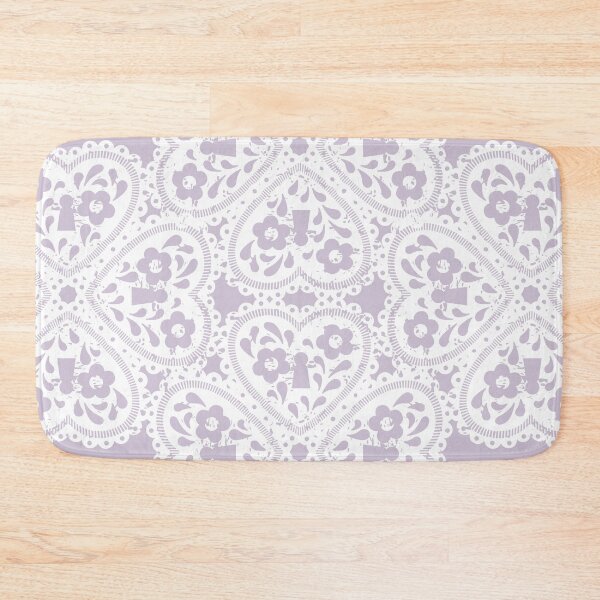 Item preview, pastel lavender love padlock lace designed and sold by storieslanguage.
