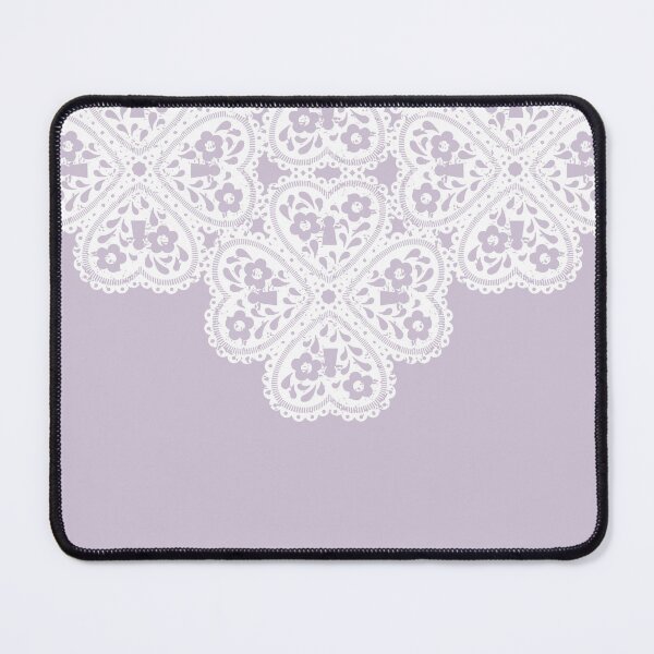 Item preview, pastel lavender love padlock lace designed and sold by storieslanguage.