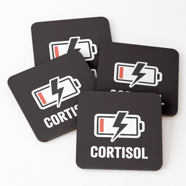 Item preview, Low Cortisol Levels – Funny Mental Health Stress Memes Apparel designed and sold by Redgiant87x.