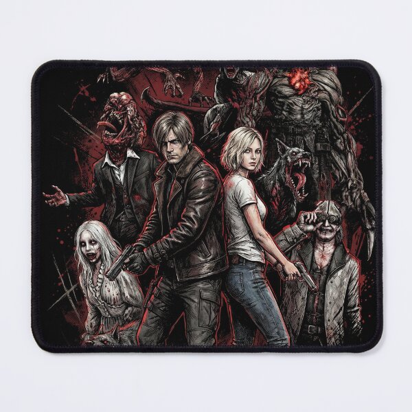 Item preview, RE Requiem Grace Ashcroft Leon S Kennedy Titan Spinner Zombie Grunge designed and sold by Senpaiwaves.