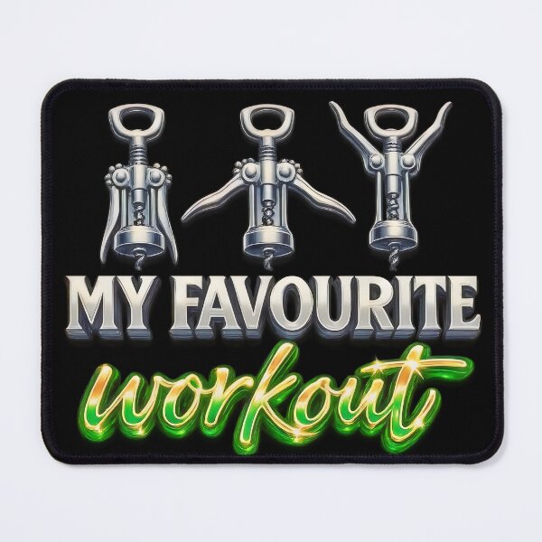 Item preview, My Favourite Workout Corkscrews designed and sold by OliDesigns.