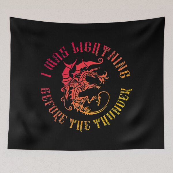 Item preview, I Was Lightning Before The Thunder  The Dragons designed and sold by dmyakar.