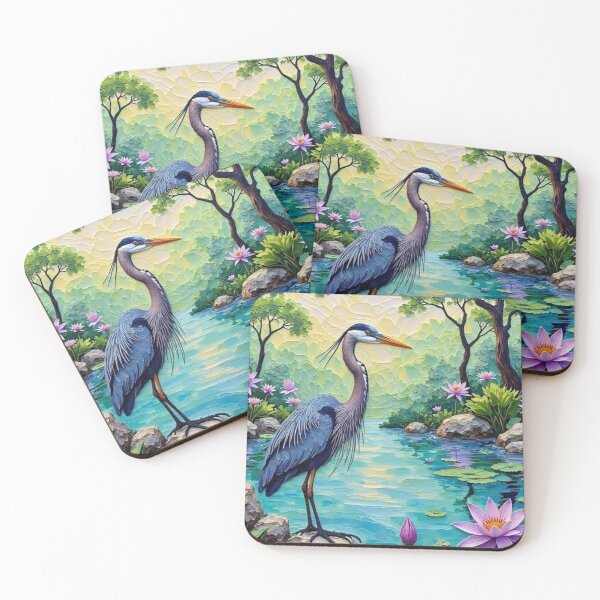 Item preview, Great Blue Heron designed and sold by Creative Line Prints.
