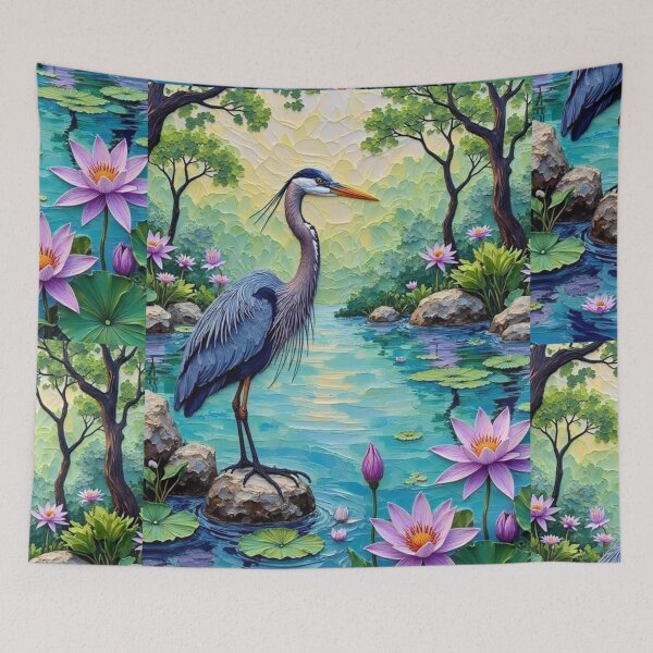 Artikelvorschau, Graureiher entworfen und verkauft von Creative Line Prints.