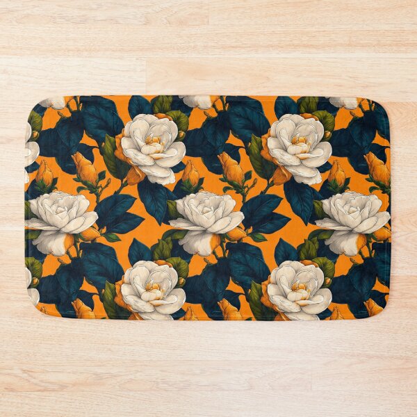 Item preview, Delicate Gardenias Print  - Botanical Garden Pattern  - Retirement Gifts For Grandpa designed and sold by RoyalStarsPatts.