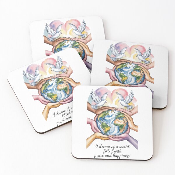 Item preview, Dream of a World Full of Peace designed and sold by SztylishDesigns.