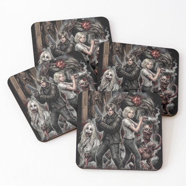 Item preview, Grace Ashcroft Leon Kennedy RE9 Raccoon City Legacy Monsters Grunge designed and sold by Senpaiwaves.