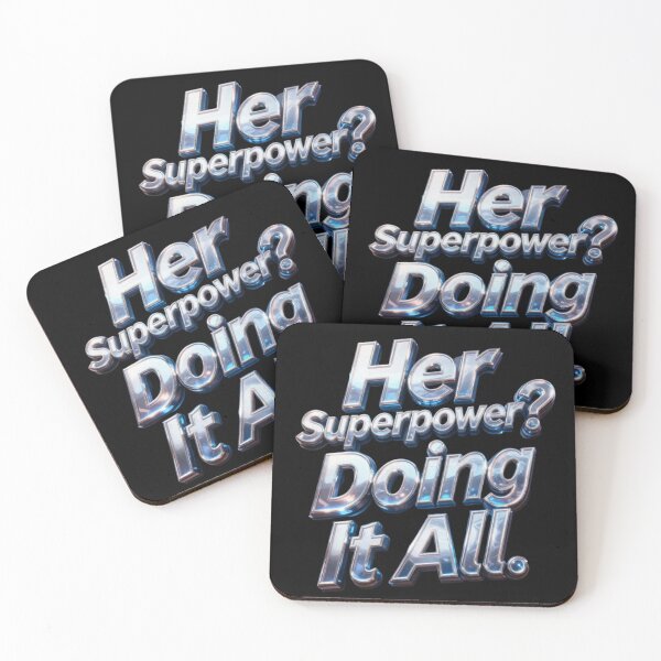 Item preview, Her Superpower? Doing It All - women appreciation respect and gratitude gifts  designed and sold by YourTrendyTees.