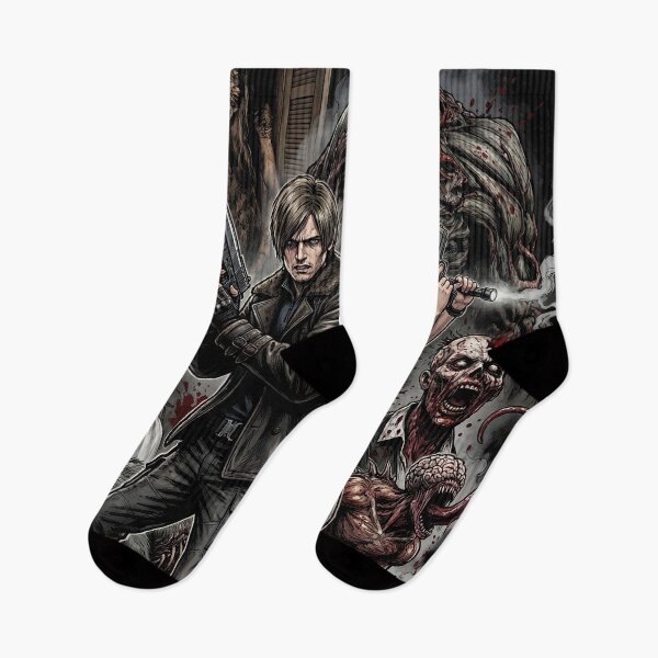 Item preview, Grace Ashcroft Leon Kennedy RE9 Raccoon City Legacy Monsters Grunge designed and sold by Senpaiwaves.