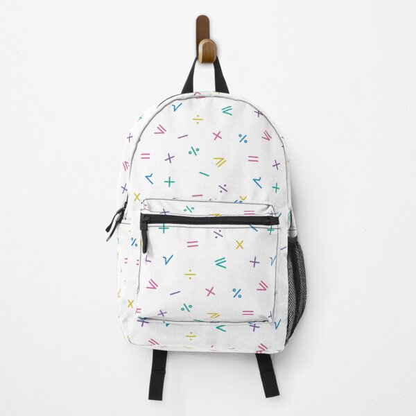 Item preview, Colorful Math Symbols Seamless Pattern – Pastel STEM Academic Aesthetic designed and sold by alijun.