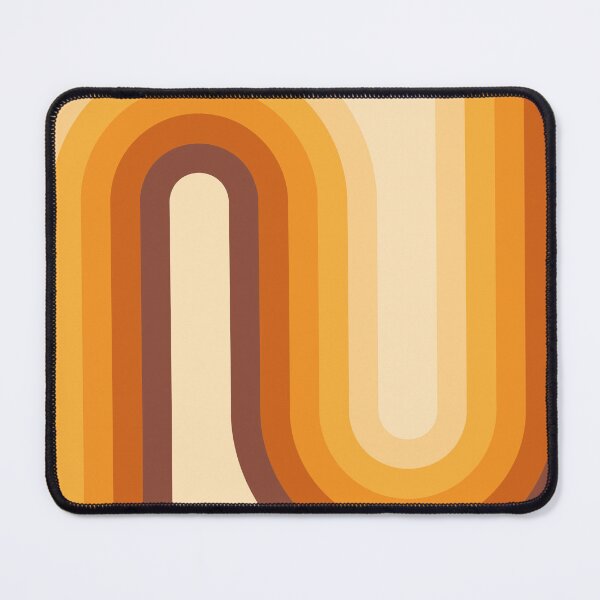 Item preview, Geometric Arches Retro Style - Warm brown, orange, yellow designed and sold by JMgraphic.