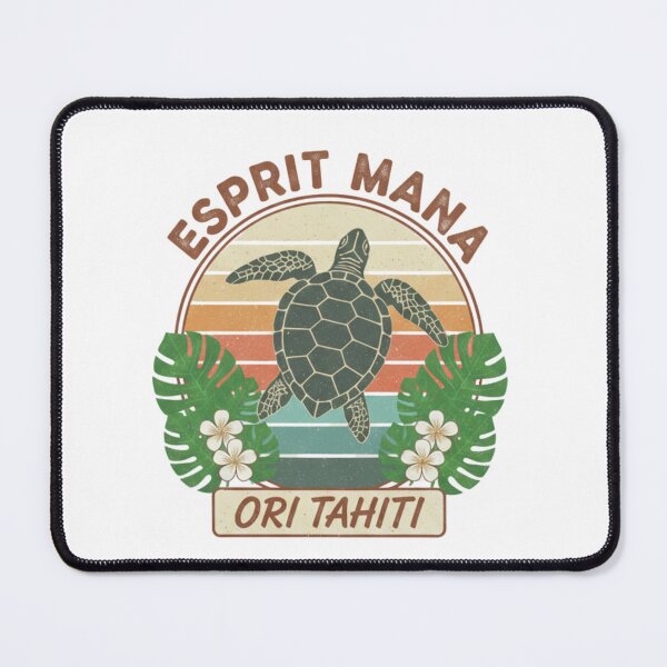 Item preview, Mana Spirit: The Sacred Turtle of Tahiti - Vintage Style designed and sold by cicou14.
