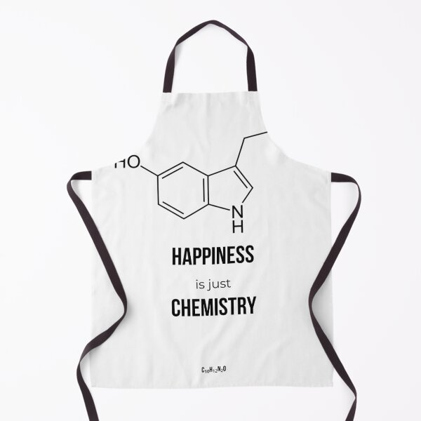 Item preview, Happiness Is Just Chemistry Serotonin Molecule Shirt designed and sold by ChemDesignsGo.