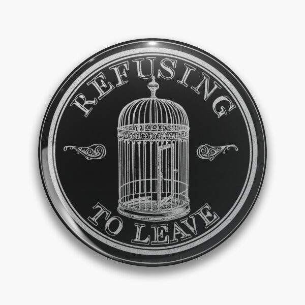 Item preview, Refusing To Leave Open Birdcage | Introvert Gothic designed and sold by VENOHA.