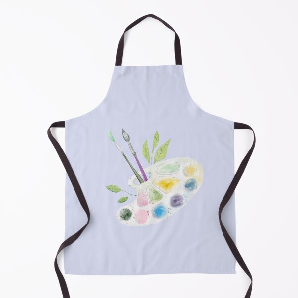 Item preview, Watercolor Artist Palette with Brushes designed and sold by Sagi Jane Art.