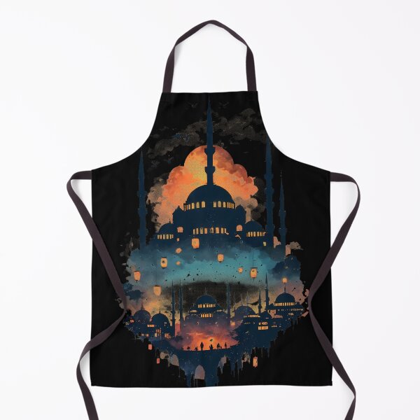 Item preview, Blue Mosque Istanbul Negative Space Landscape Art. designed and sold by JacksoonLester.