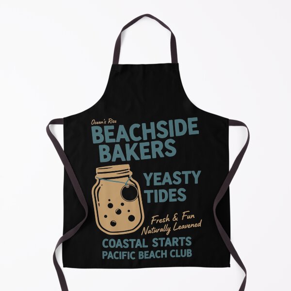 Item preview, sourdough Bread Baking Beachside Bakers Yeasty designed and sold by LuminOrb.