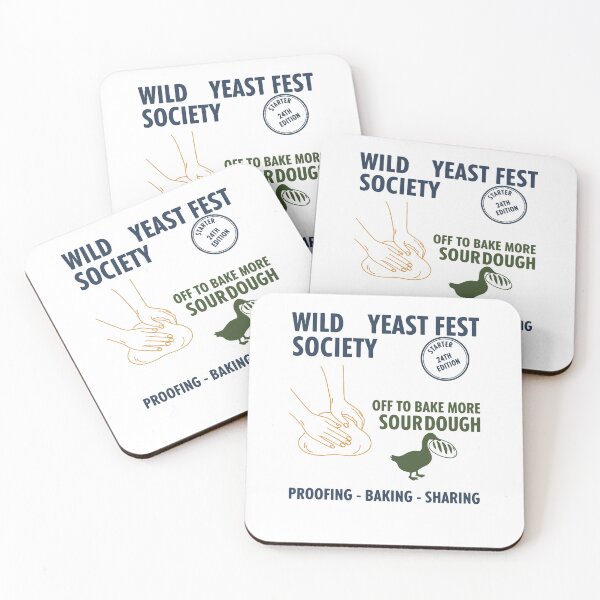 Item preview, sourdough Wild Yeast Fest Society Off To Bake More designed and sold by LuminOrb.