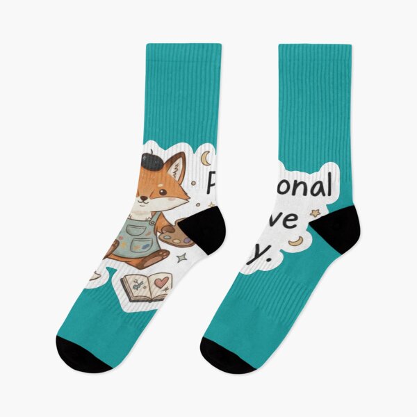 Item preview, Professional Creative Buddy Fox Sticker - Artist Aesthetic & Whimsical Studio Decor designed and sold by Ishqkidua.