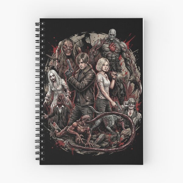 Item preview, Grace Ashcroft Leon Kennedy RE9 Care Center Nightmare Enemies Grunge designed and sold by Senpaiwaves.