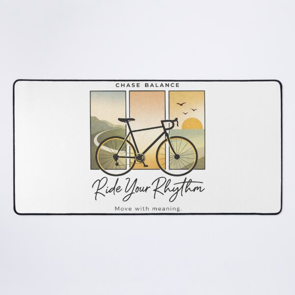 Item preview, Ride Your Rhythm Bicycle T Shirts Vintage Sunset Cycling designed and sold by KDesignCrafts.