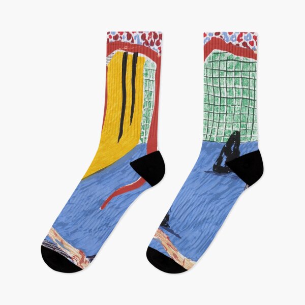 Artikelvorschau, David Hockney – David Hockney – David Hockney (106) – Lebendiger kalifornischer Pool – Pop-Art-Druck, inspiriert von David Hockney entworfen und verkauft von KirstenShShop.