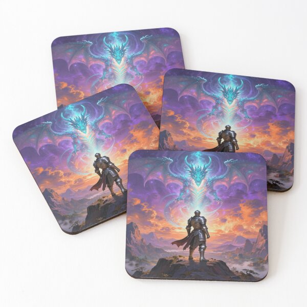 Item preview, Epic Knight Fantasy Art – Cinematic Battle Scenes in Mystic Light and Heroic Atmosphere designed and sold by FotoworldEdel.