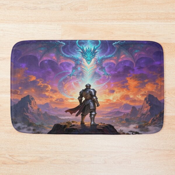 Item preview, Epic Knight Fantasy Art – Cinematic Battle Scenes in Mystic Light and Heroic Atmosphere designed and sold by FotoworldEdel.