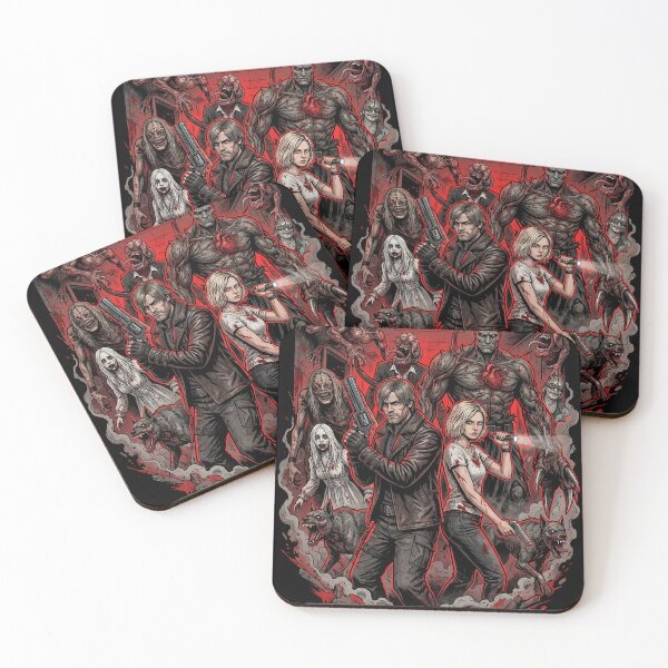Item preview, Resident Evil Requiem Grunge Style Grace Leon Chainsaw Wielder Enemies designed and sold by Senpaiwaves.