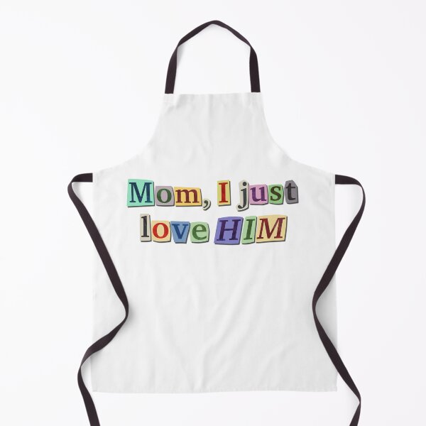 Item preview, Mom, I Just Love Him – Collage Typography Art designed and sold by tviyluv.