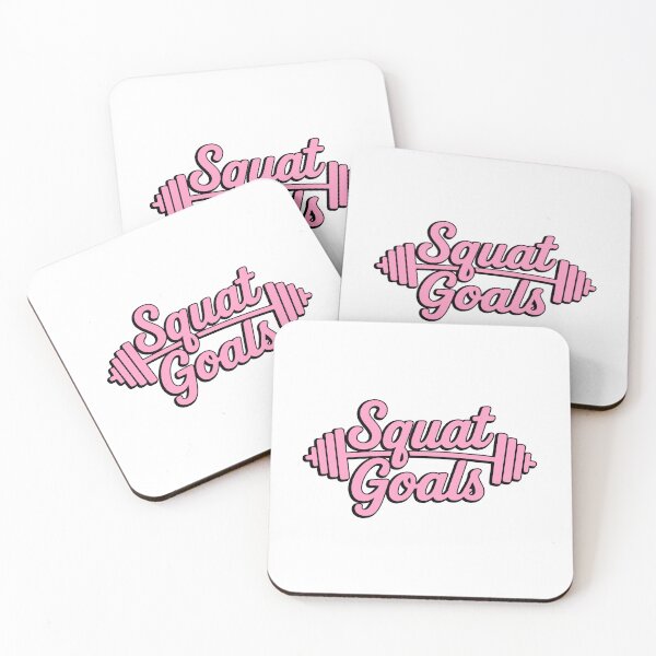 Item preview, Squat Goals! Pink Leg Day Girl designed and sold by PMCreative.