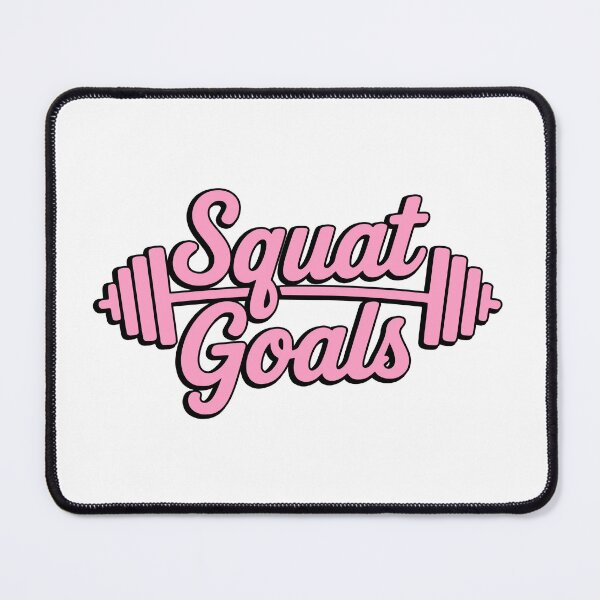 Item preview, Squat Goals! Pink Leg Day Girl designed and sold by PMCreative.