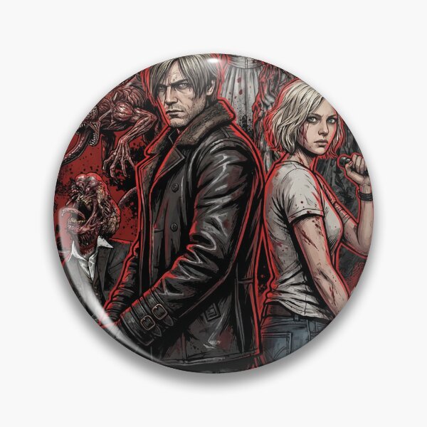 Item preview, RE9 Grace Ashcroft Leon Kennedy Wrenwood Hotel Horror Enemies Design designed and sold by Senpaiwaves.