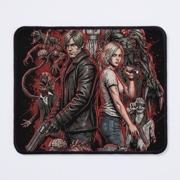 Item preview, RE9 Grace Ashcroft Leon Kennedy Wrenwood Hotel Horror Enemies Design designed and sold by Senpaiwaves.