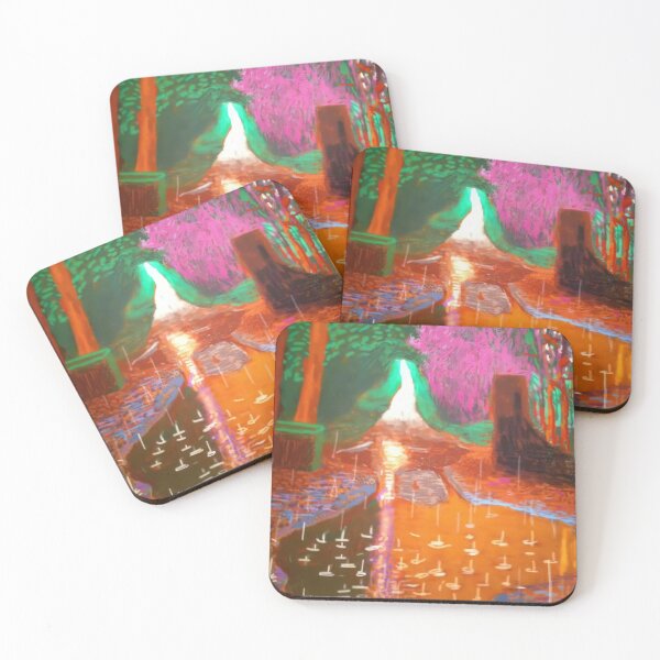 Item preview, David Hockney - David Hockney - David Hockney (113) - Vibrant California Pool – Pop Art Print Inspired by David Hockney designed and sold by KirstenShShop.