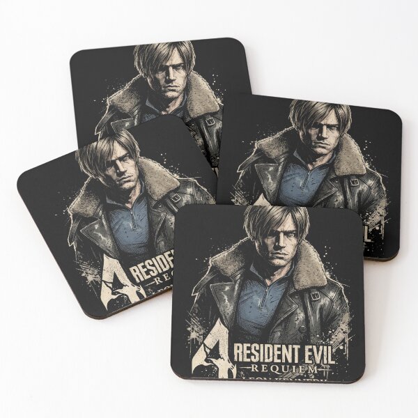 Item preview, Leon S Kennedy Resident Evil Requiem Veteran Agent Action Design designed and sold by Senpaiwaves.