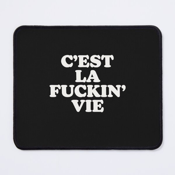 Item preview, C'EST LA FUCKIN' VIE EGG WHITE designed and sold by bembureda.