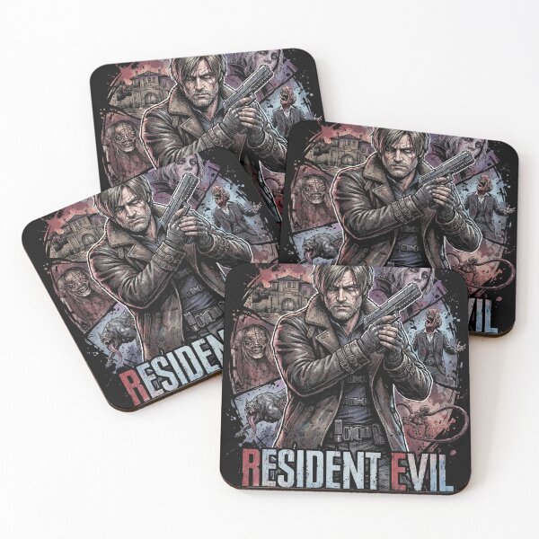 Item preview, Resident Evil Requiem Leon S Kennedy Chainsaw Wielder Grunge Art designed and sold by Senpaiwaves.
