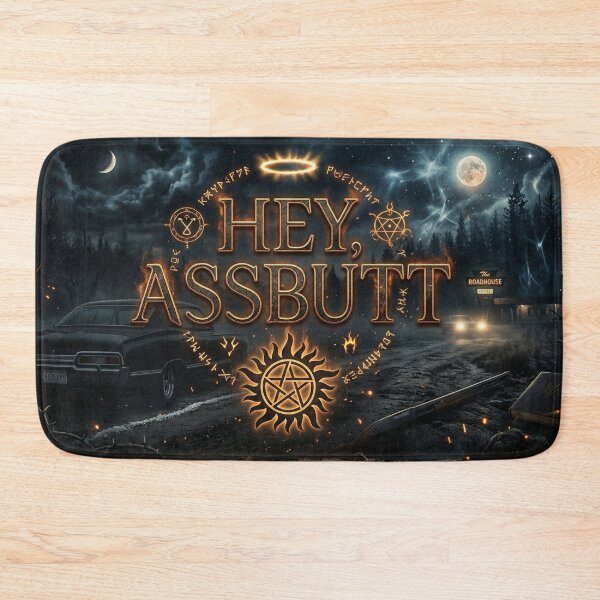 Item preview, Hey Assbutt Castiel Supernatural designed and sold by desire313.