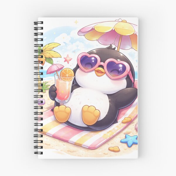 Artikelvorschau, Summer Chill Penguin – Niedliche Strand-Vibes. entworfen und verkauft von Lylysun.