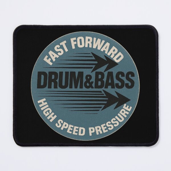 Item preview, Fast Forward Drum & Bass – High Speed Pressure Rave Design designed and sold by |TRSSHOP|.